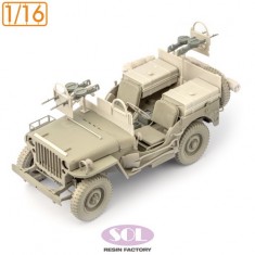 1/16 WWII British SAS Commando Truck Conversion set for Takom kit