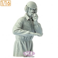 1/16 Leopard 2A7 Bundeswehr Tank Commander for Das Werk kit