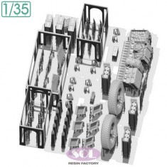 1/35 Sd.Kfz.7 Mittlere 8t HALF-Track INITIAL Ver. Accessary for Dragon kit