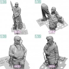 1/35 WWII US Army M36 Crew set 1 (4 figures)