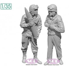 1/35 WWII US Army M36 Crew set 2 (2 figures)
