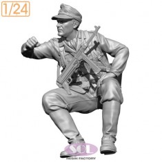 1/24 WWII German Kubelwagen Rider