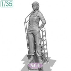 1/35 Bundeswehr Tank Female Crew (Beret type)