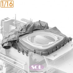 1/16 WWII US M3A1 Canvas Tops