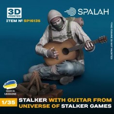1/35 Stalker with Guitar by the Campfire" from the "STALKER" game universe