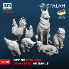1/72 Domestic Animals 