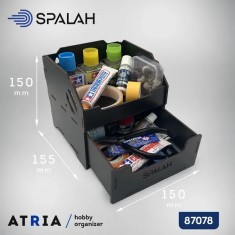 Hobby Organizer #Atria (dimensions: 15 x 15 x 15.5 cm)