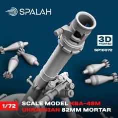 1/72 Ukrainian Mortar Caliber 82mm KBA-48M