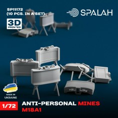 1/72 Anti-personnel Mines M18A1 (10pcs)