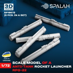 1/72 RPG-22 Anti-Tank Launcher (5pcs)