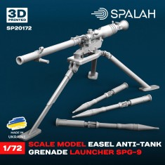 1/72 Easel Anti-tank Grenade Launcher SPG-9