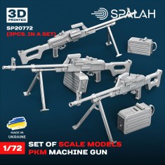 1/72 PKM Machine Gun (3pcs)