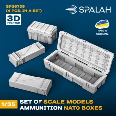 1/35 Ammunition NATO Boxes (4pcs)