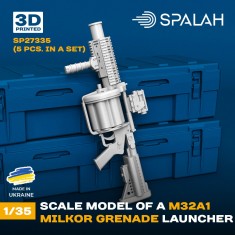 1/35 M32A1 Milkor Grenade Launchers (5pcs)