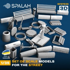 1/35 Street Environment Elements and Urban Infrastructure