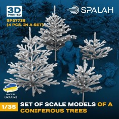 1/35 Coniferous Trees (4pcs)
