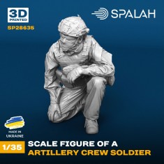 1/35 Artillery Crew Soldier