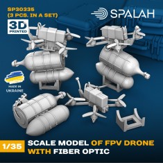 1/35 FPV Drone with Fiber Optic