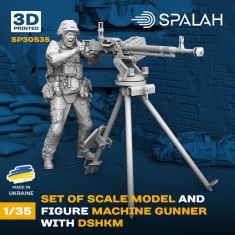 1/35 Machine Gunner with DShKM
