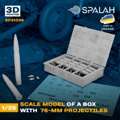 1/35 Box with 76mm Shells