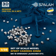 1/35 40mm Spent Casings for MK19 (158pcs)