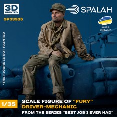 1/35 Fury Mechanic Driver Figure [Best Job I Ever Had]