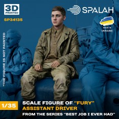 1/35 Fury Assistant Driver Figure [Best Job I Ever Had]