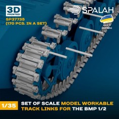 1/35 BMP-1/2 Workable Track Links for Trumpeter/Takom kit (170pcs)