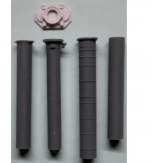 1/35 T-80U Snorkel Equipment in Place for Trumpeter #9525 T-80U kit