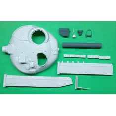 1/35 T-80BVK Early Command Tank Conversion Set for Trumpeter 5566 T-80BV kit