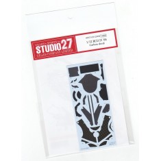 1/12 Honda RC211V 2006 Carbon Decal Set for Tamiya kit 