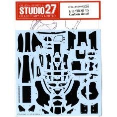 1/12 Yamaha YZR-M1 2005 Carbon Decals