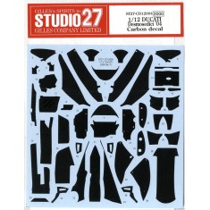 1/12 Ducati Desmosedici 2004 Carbon Decals