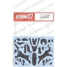 1/12 YZF-R1M Carbon Decal for Tamiya #14133