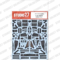 1/20 F2001 Carbon Decal for Tamiya kits