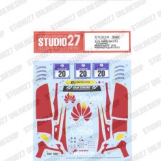 1/24 BMW Z4 GT3 'Schubert Motorsport' #20 Nurburgring24h 2015 Decal for Fujimi #125930