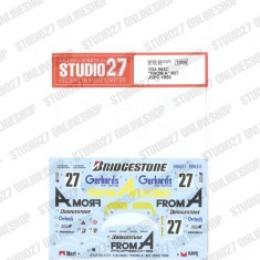 1/24 962C ''FROM A'' #27 JSPC 1988 Decal for Hasegawa kit