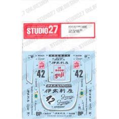 1/24 Kremer K3 #42 LM 1980 Decal for NuNu kits