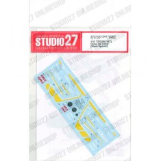 1/12 TZR250 (1KT) Dress Up Decal (Black Special) Decal for Hasegawa kits