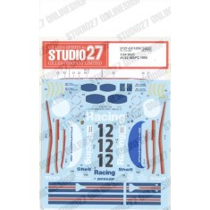1/24 Porsche 962C #1/2 WSPC 1986 Decals for Tamiya kits