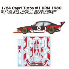 1/24 Capri Turbo Decal #1 DRM 1980 for Tamiya kit