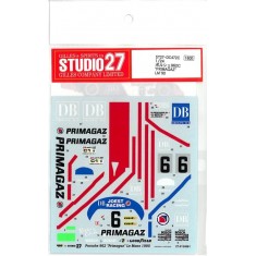 1/24 Porsche 962C "Primagaz" #6 1990 LM (LeMans) Decals