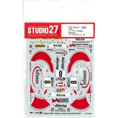 1/24 Subaru Impreza WRC "Infineon" German/Catalunya 2001 Decals
