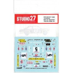 1/24 FIAT 131 Factory Colour OLIO FIAT Tour de Course 1977 Decals