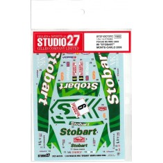 1/24 Ford Focus RS WRC "Stobart" MONTE-CARLO 2006 Decals for Tamiya kit