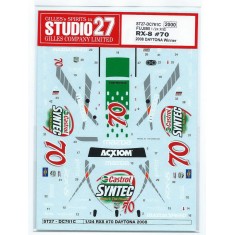1/24 Mazda RX-8 Daytona 2008 #70 Winner Decals for Fujimi kit