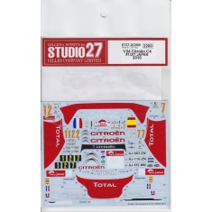 1/24 Citroen C4 #1/#2/#7 Japan 2010 Decals for Heller kit