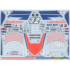 1/12 Honda RC212V HRC #72 MotoGp 2011 Decals