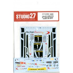 1/24 SLS AMG GT3 #1 "Team Abu Dhabi" DUBAI 24h 2013 Decals