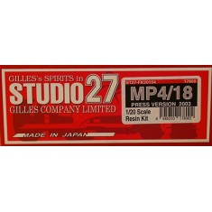 Multimedia kit - 1/20 McLaren MP4/18 Press Version 